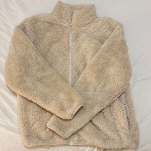 Cozy Cream Fleece Jacket